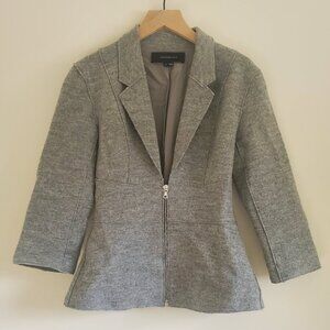 Alexander Wang Grey Zippered Jacket in Size 2